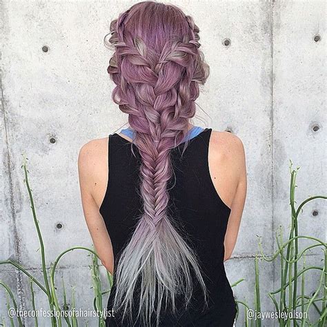 Mermaid Braid Hairstyle Is A Both Classy And Trendy Hairstyle At The