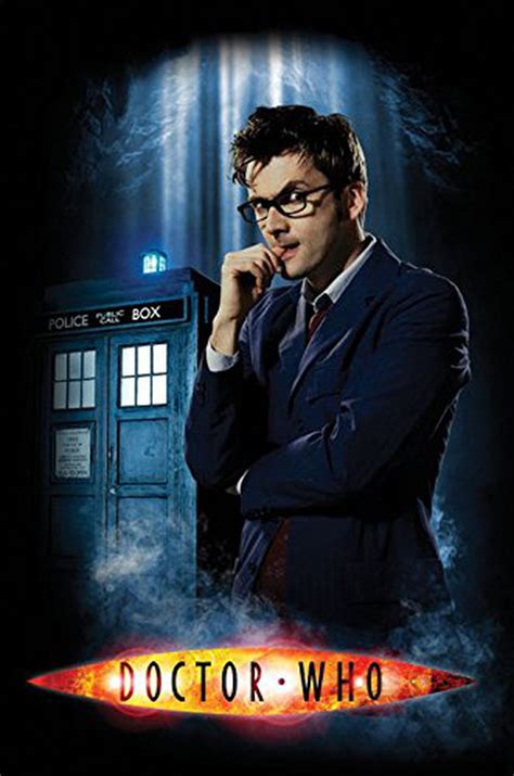 Doctor Who Poster The Doctor The Tardis And Smoke