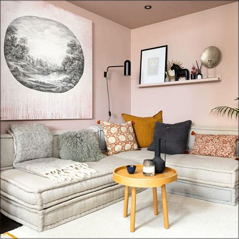 Pink Living Room Paint Ideas Living Room Home Decorating Ideas