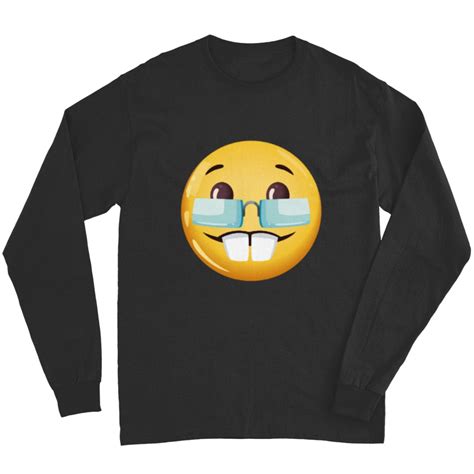 GOOFYS AHH Nerd Emojis Goofys Ahh Meme Long Sleeves Sold By Doy