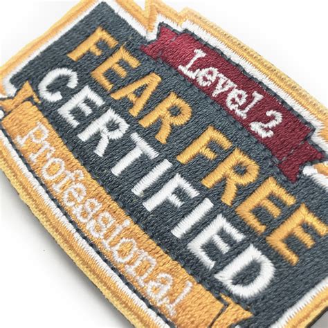What is fear free certification? Fear Free Level 2 Certified Patches (pack of 5) | Fear ...