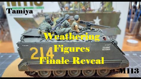 M113 Armored Personnel Carrier Build Part 7 Weathering Figures