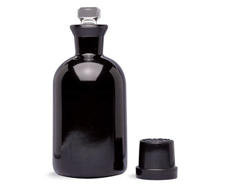 Sks Science Products Glass Laboratory Bottles 300 Ml Black Pvc Coated Glass Bod Bottles W