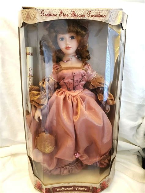 Collector S Choice Genuine Fine Bisque Porcelain Victorian Clothing 17 Doll Nib Ebay