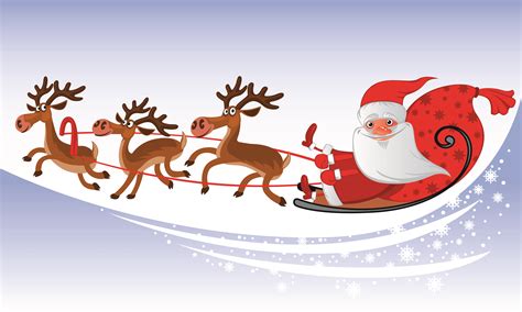 Santa Claus Clip Art Wallpaper