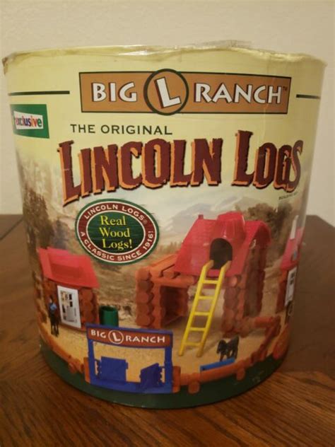 Knex Lincoln Logs Big L Ranch Toys R Us Exclusive 150 Pieces See