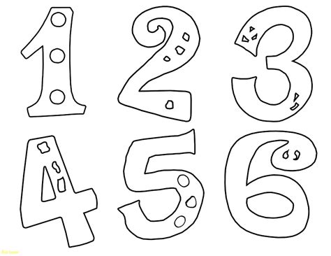 Numbers Coloring Page Free Printable Coloring Pages For Kids