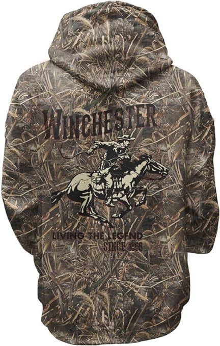 Winchester Official Mens Vintage Rider Classic Hunting