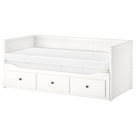 Hemnes Daybed With 3 Drawers2 Mattresses Whiteminnesund Firm Twin