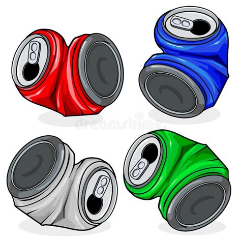 Crushed Cans Stock Illustrations 80 Crushed Cans Stock Illustrations