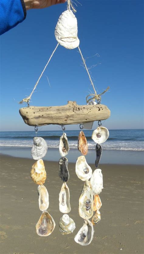 Sea Shell Wind Chime Oyster Wind Chime Sea Shell Art Sea Shell Decor