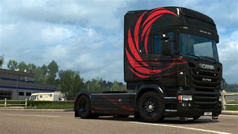 Scania Rjl Accessio Paintjob By L1zzy Truck Skin Ets2 Mod