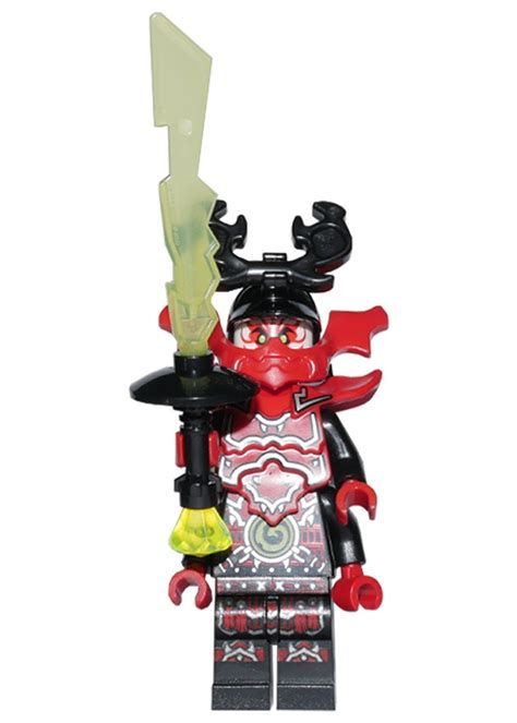 Lego Ninjago General Kozu Minifig With Weapon