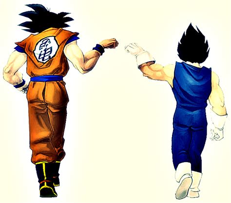 Vegeta never stops fighting once he has a goal. Goku and Vegeta Render by Gizmo199002 on DeviantArt