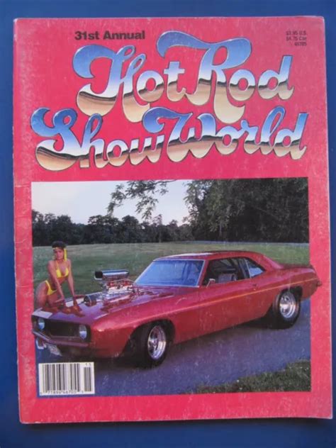 1990 Hot Rod Show World Program 31st Annual Exotics Customs