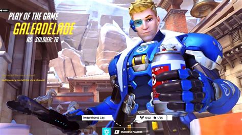 Gale Hitscan Main Soldier 76 Potg Overwatch Season 29 Top 500