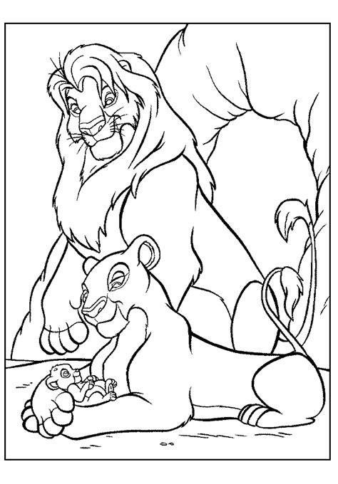 Other pride land characters include a gorilla, a hyena, and hippo, and cheetah. Lion King Coloring Pages 2018- Dr. Odd