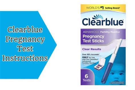 Buy Clearblue Pregnancy Test Instructions How To Use Clearblue