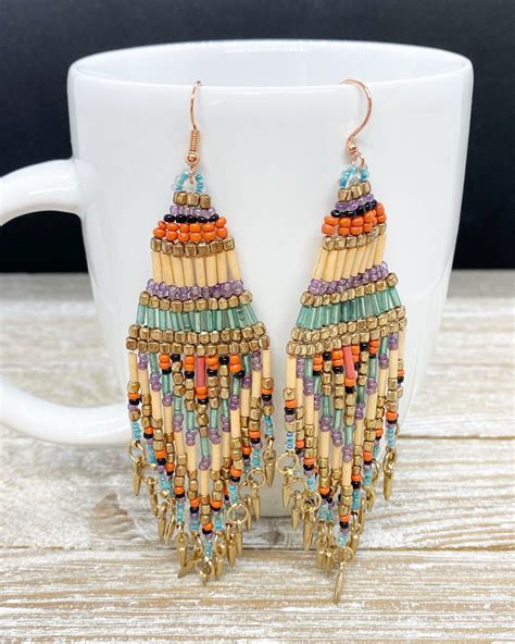 Bead Chandelier Earrings Google Search In 2020 Etsy Earrings