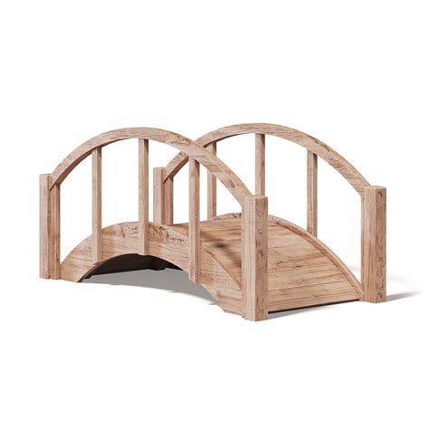 Small Wooden Bridge 3D Model #Wooden, #Small, #Model, #Bridge | Small wooden bridge, Wooden ...