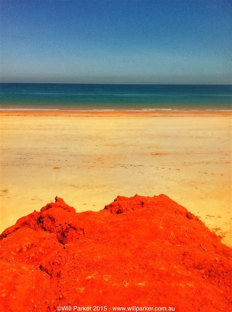 Where The Desert Meets The Sea Red Desert Pindan Sand Gives Way To