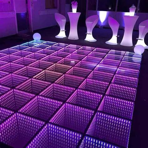 3d Full Color Brightness Easily Clean Night Club Dance Led Floor Large