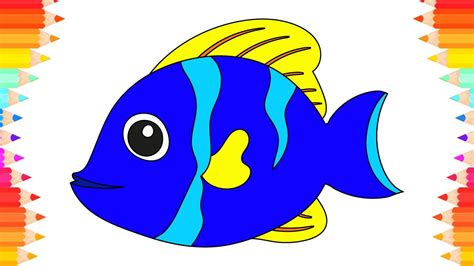 People interested in fish draw kids also searched for. How to Draw Animals - Fish for Kids. Coloring Pages. Art ...