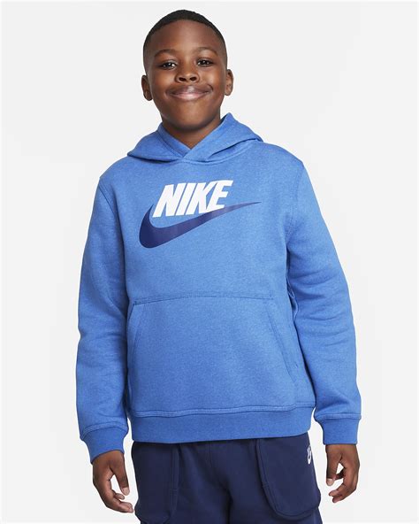 Nike Sportswear Club Fleece Big Kids Boys Pullover Hoodie Extended