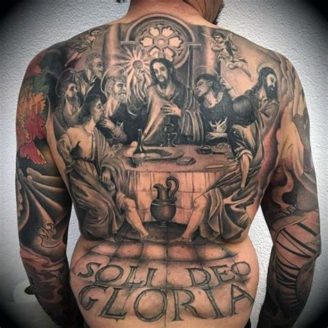 100 religious tattoos for men sacred design ideas