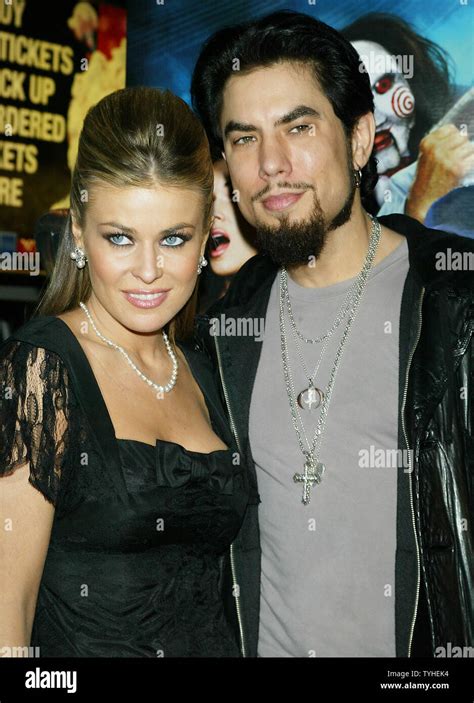 Carmen Electra And Husband Dave Navarro Arrive For The Premiere Of Her