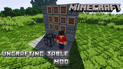 Minecraft Super Descrafteador Uncrafting Table Mod Español