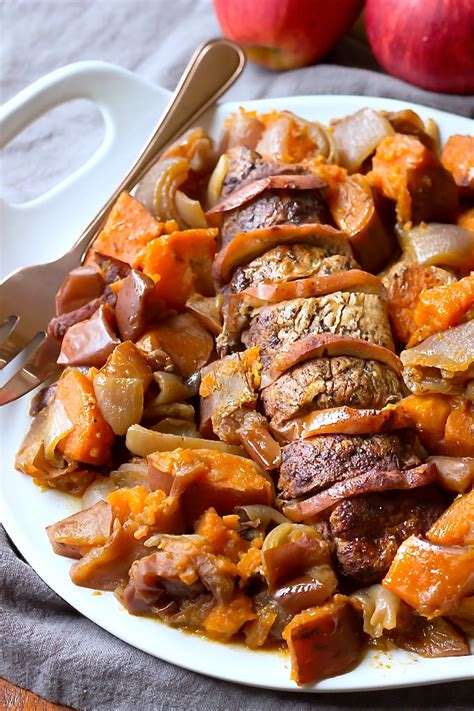 This relates to pork loin medallions and fillet medallions trimmed of visible fat and to skinless chicken breast. 12 healthy and delicious crock pot pork loin recipes - My ...