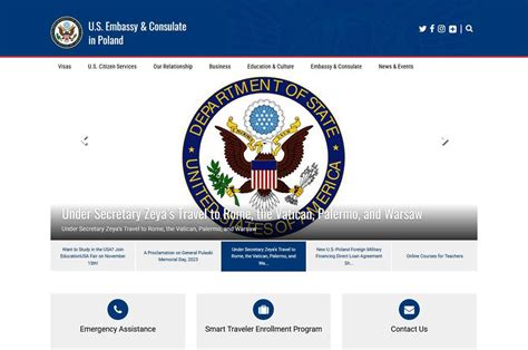 Виза в США Посольство США в Польше полная инструкция по оформлению визы
