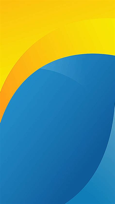 Yellow Blue Gradient Background Simple Atmosphere In 2020
