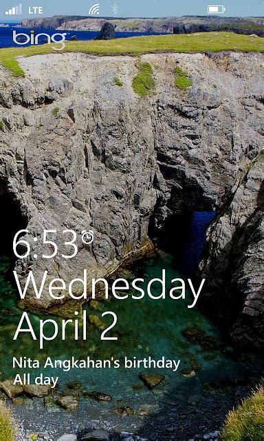 Different Bing Lock Screen Images Windows Central Forums