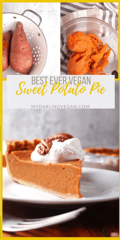 Classic Vegan Sweet Potato Pie My Darling Vegan