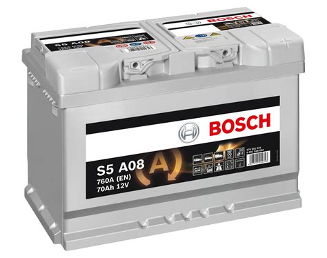 Bosch Batterie De Démarrage 12v 580 901 080 80ah S5 A11 Agm H7