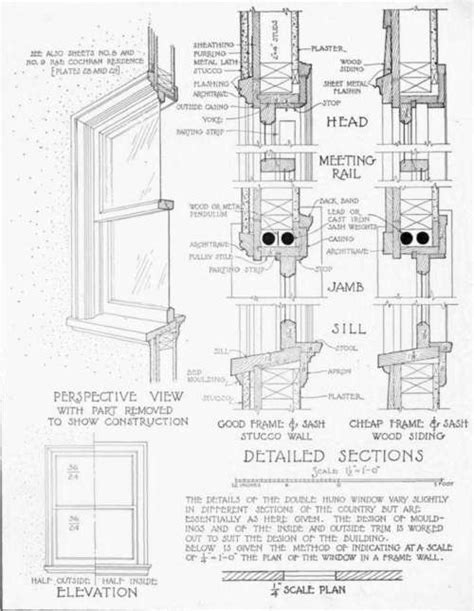 Casement Window Details Dwg New Home Plans Design