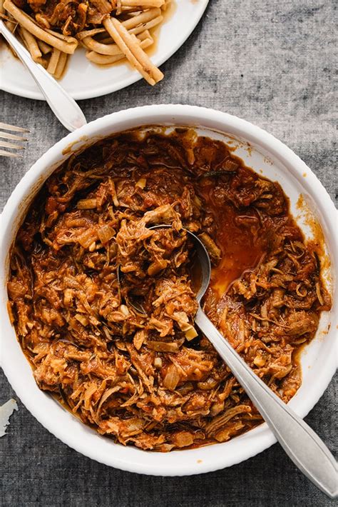 All the leftover broth from the pressure cooker is packed full of flavor, great as a starter for chile easy and delicious! Pulled Pork Ragu (Using Leftover Pork)￨Our Salty Kitchen