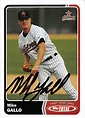 Mike Gallo autographed Baseball Card (Houston Astros) 2003 Topps Total ...