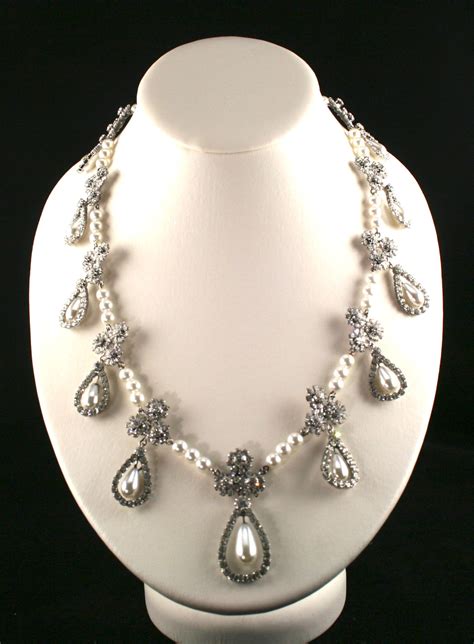 Romanov Pearl And Diamond Necklace Joyas Reales Joyas Finas Y Joyas