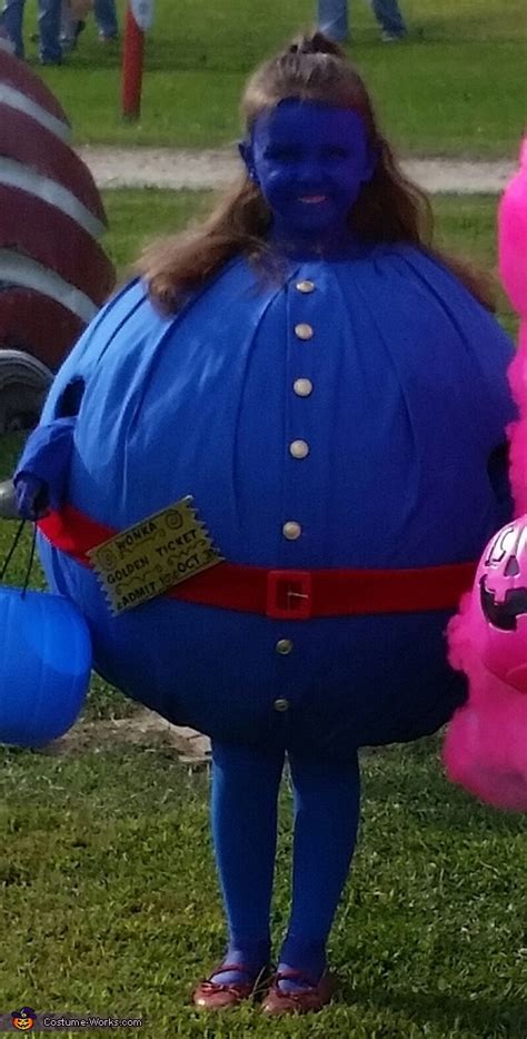 Willy Wonka Blueberry Costume