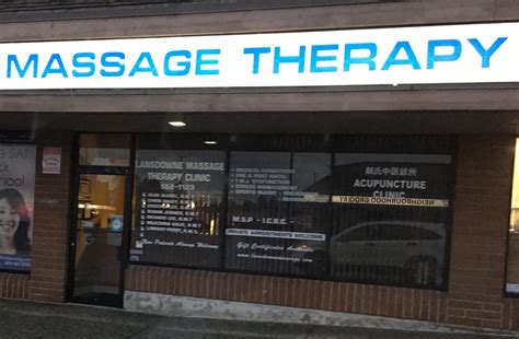 Lansdowne Massage Therapy Clinic Opening Hours 205 1194 Lansdowne