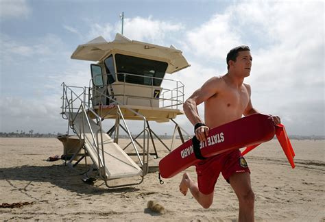Lifeguards Stage Mock Rescue To Highlight Dangers At The Beach Orange