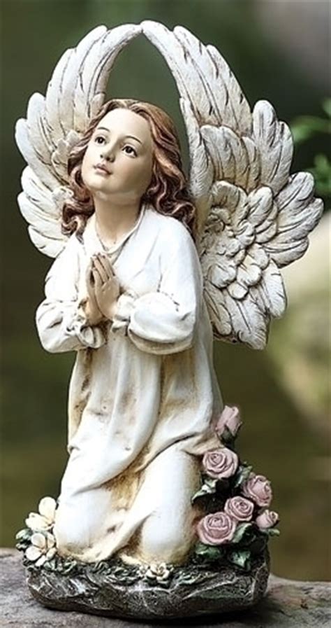 14 Kneeling Praying Angel Indoor Outdoor Garden Statue Ebay