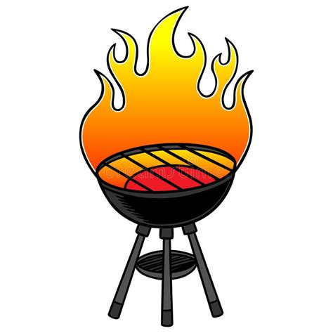 Bbq Grill Stock Vector Image Of Household Food Equipment 53636098