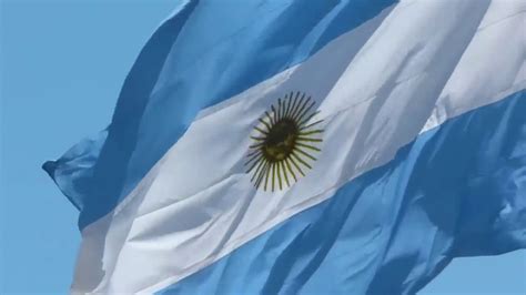 Salve, argentina bandera azul y blanca, jirón del cielo en donde reina el sol; Bandera Argentina HD - YouTube