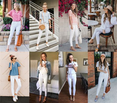 White Jeans Outfit 16 Outfits To Copy Merrick S Art
