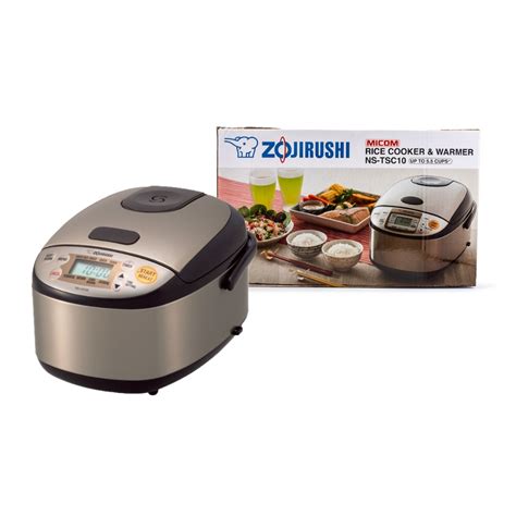 Weee Zojirushi Micom Rice Cooker And Warmer Cups Stainless Brown