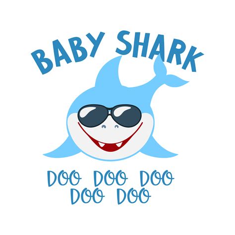 Baby Shark Svg Baby Shark Cricut Svg Baby Shark Clipart B Inspire